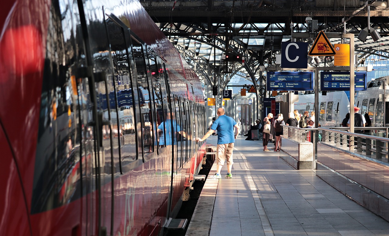 Bahnhof in Neuss