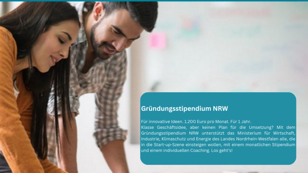 Gründerstipendium NRW